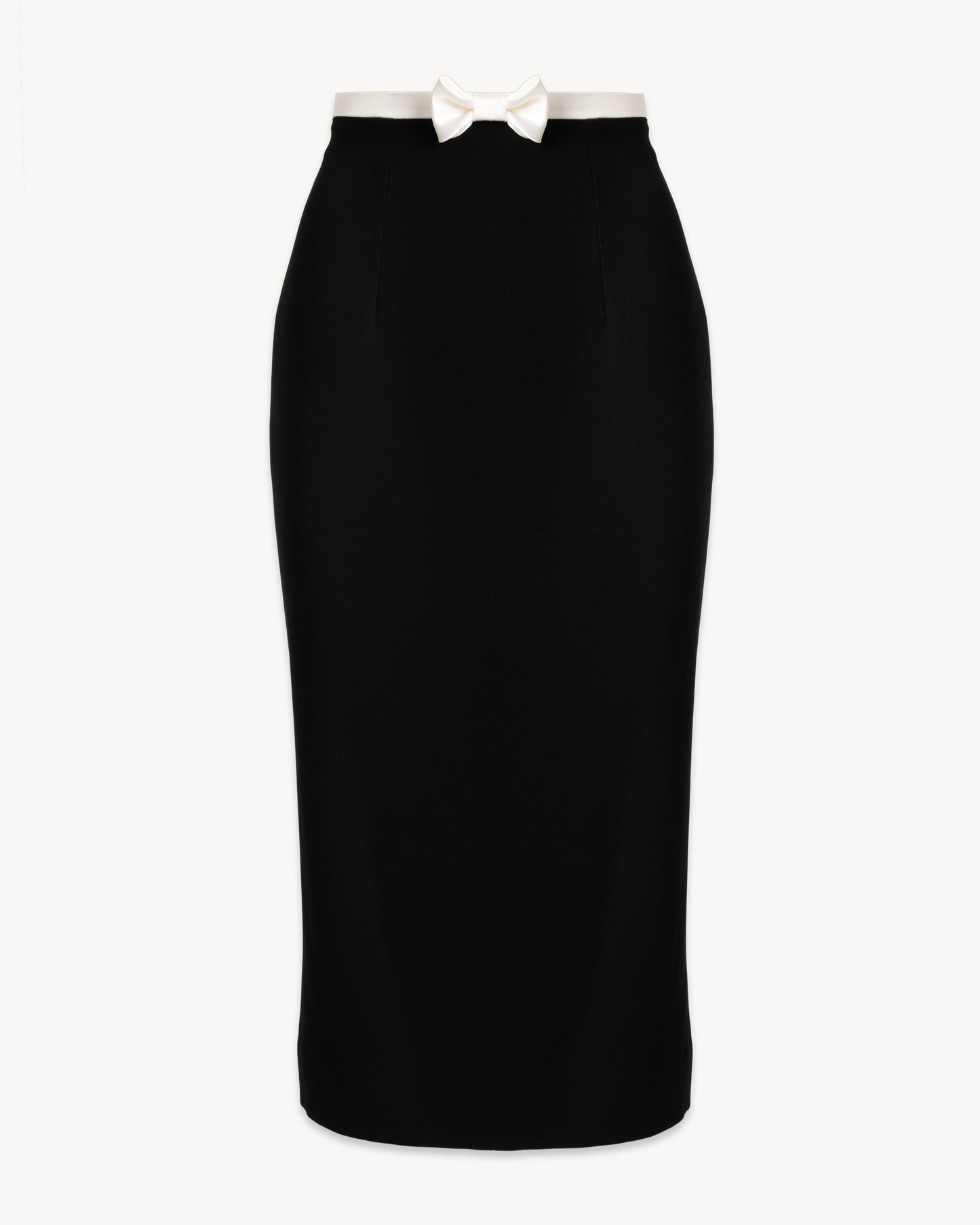 Bow Detail Midi Skirt