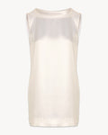 Open Back Satin Mini Dress