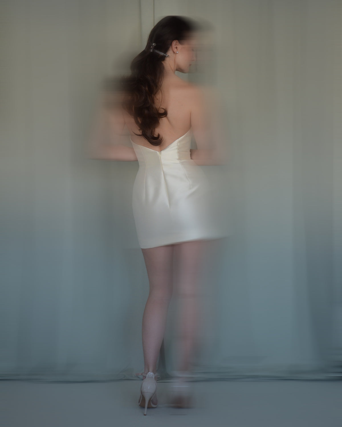 mikado mini dress Bustier Mini Dress in Mikado – ramonistudio
