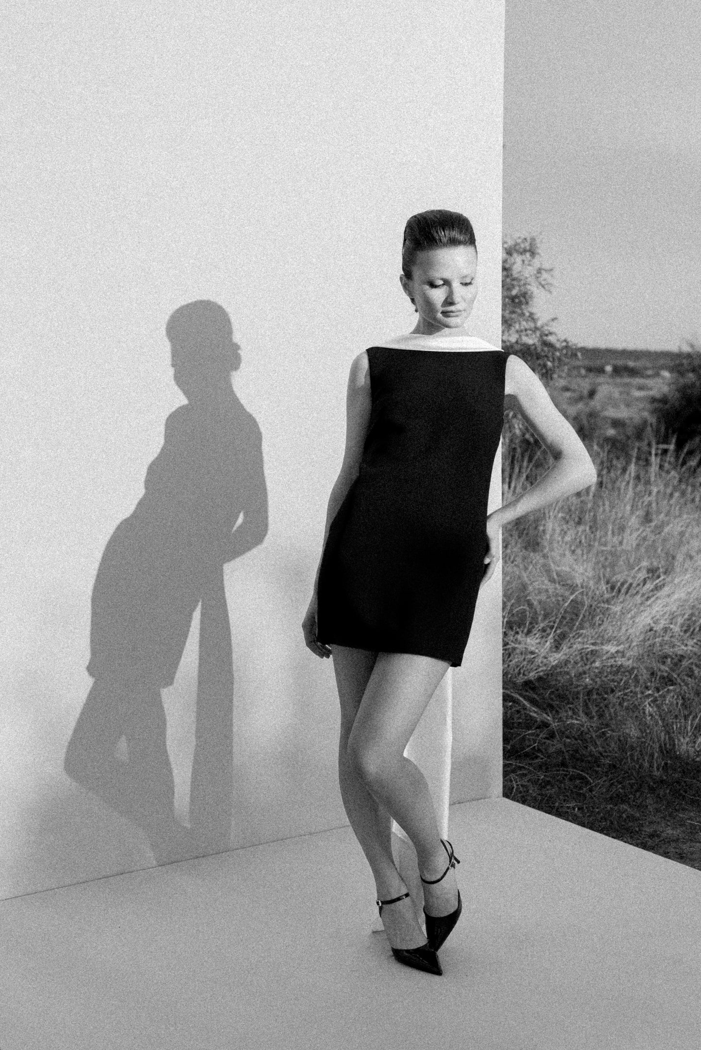 Open Back Mini Dress