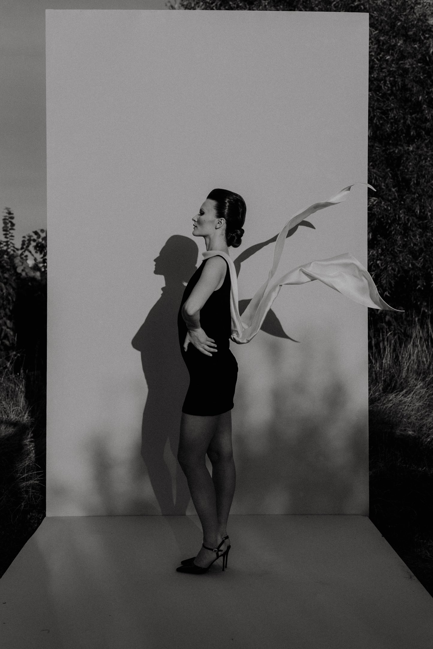 Open Back Mini Dress